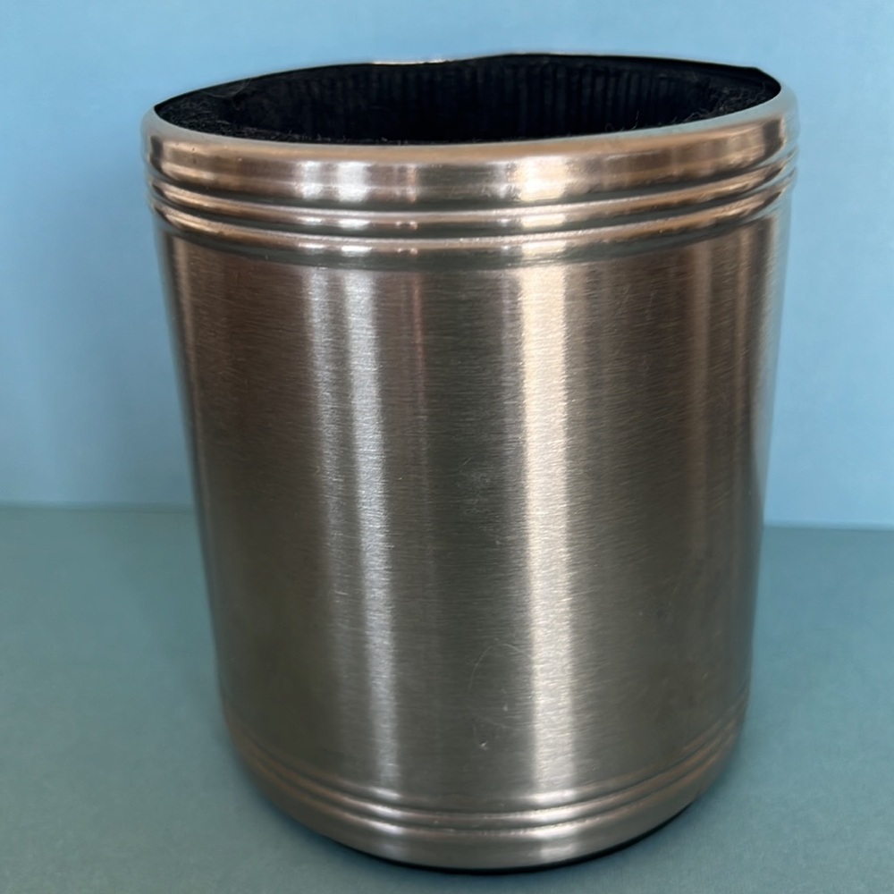 FIRE DEPARTMENT Silver Metal‎ Can Holder - Picture 4 of 8